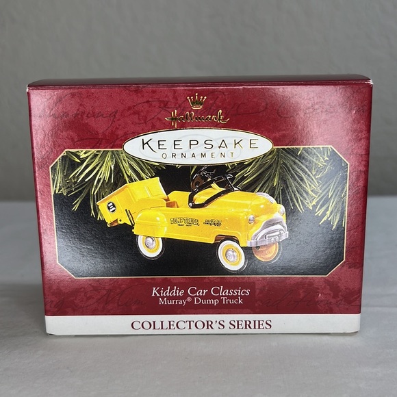 1997 Hallmark Kiddie Car Classics Murray Dump Truck #4 NIB Keepsake Ornament - Picture 9 of 10